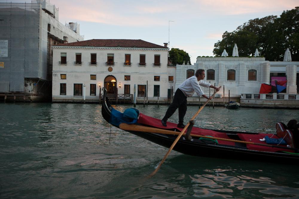 Venice Casa Artom gondola