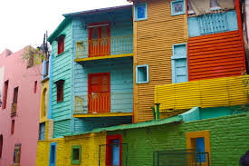 Buenos Aires colorful building